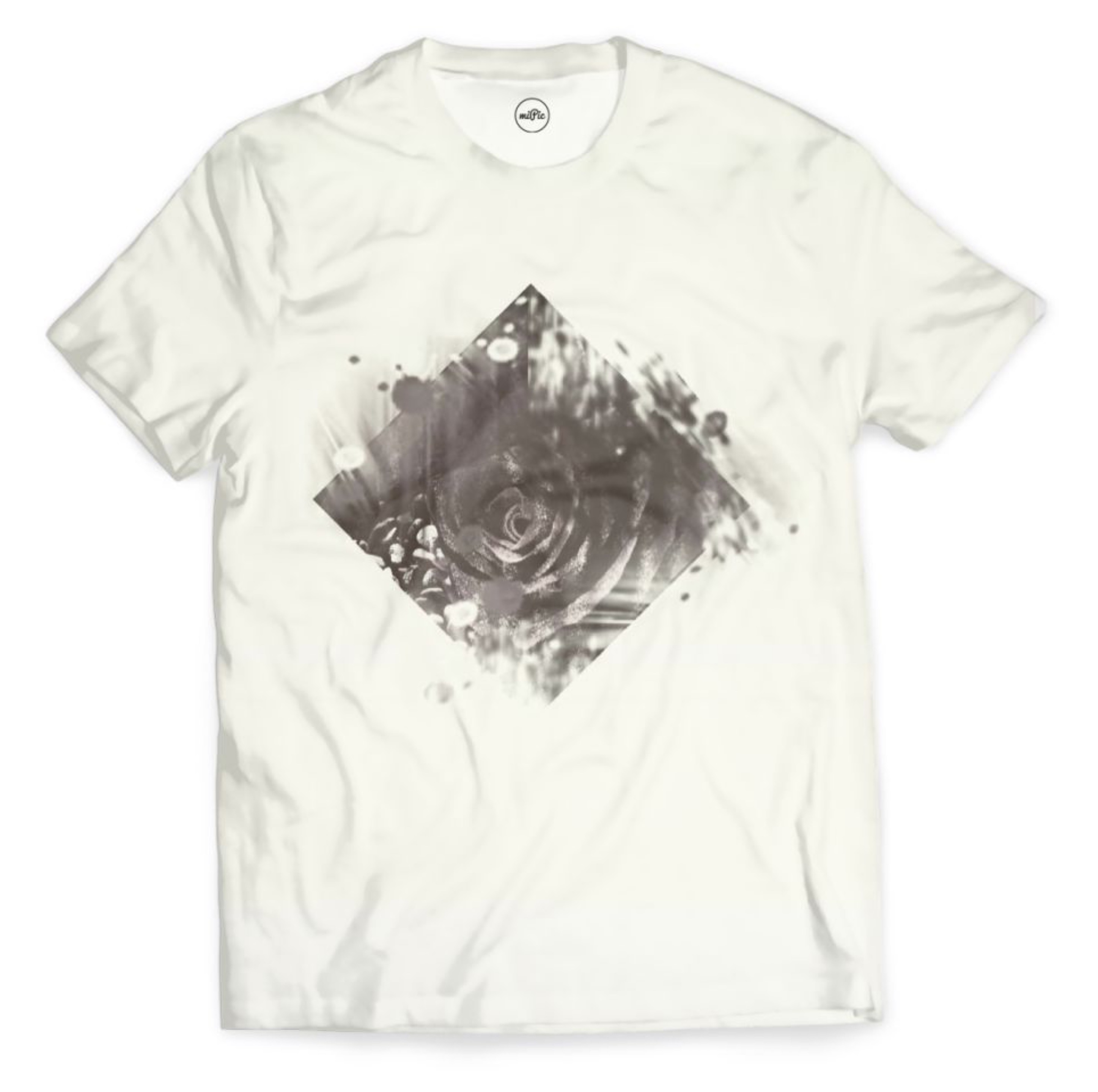 Minimalist rose shirt