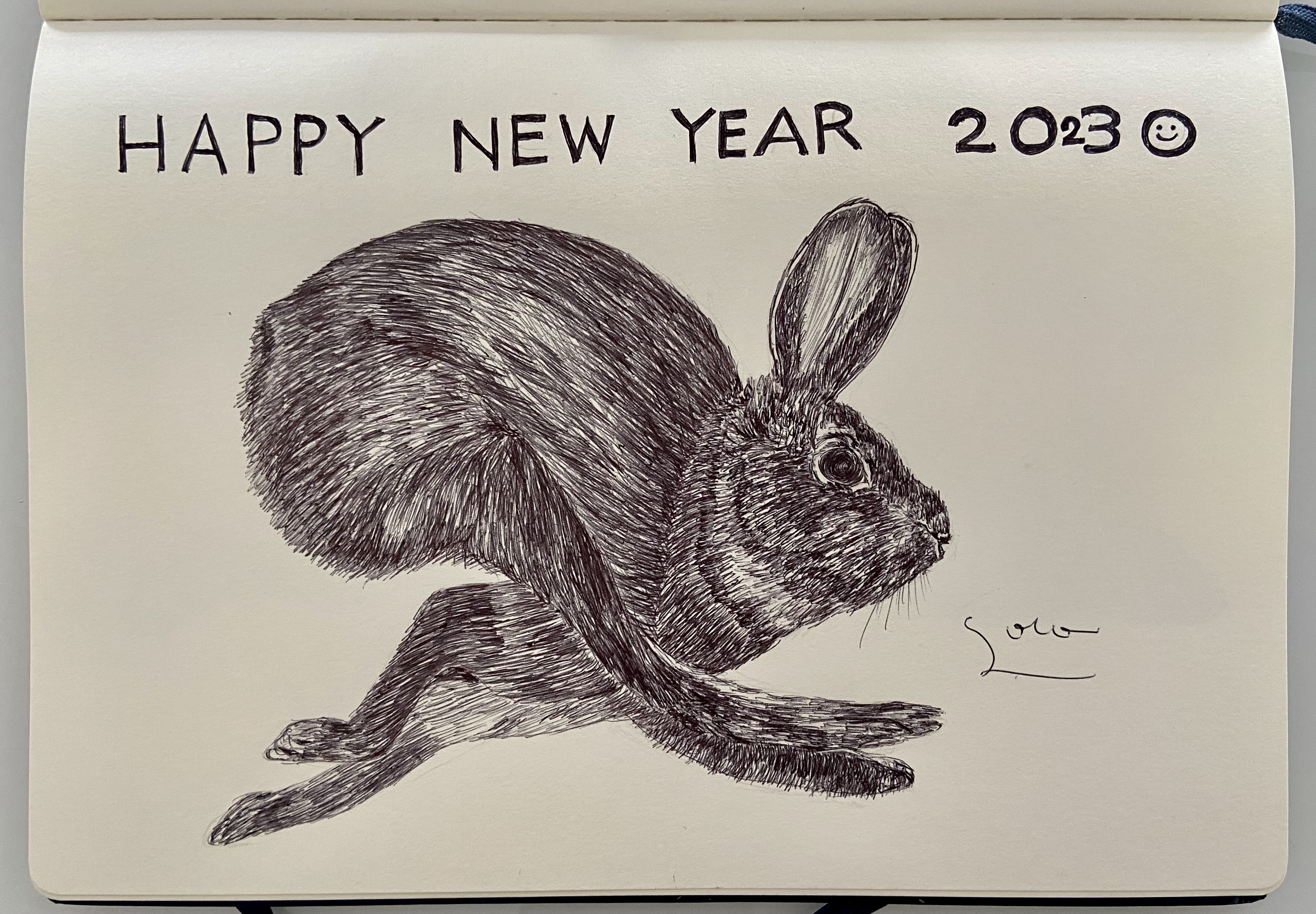 Ballpen New Year Rabbit 🐇