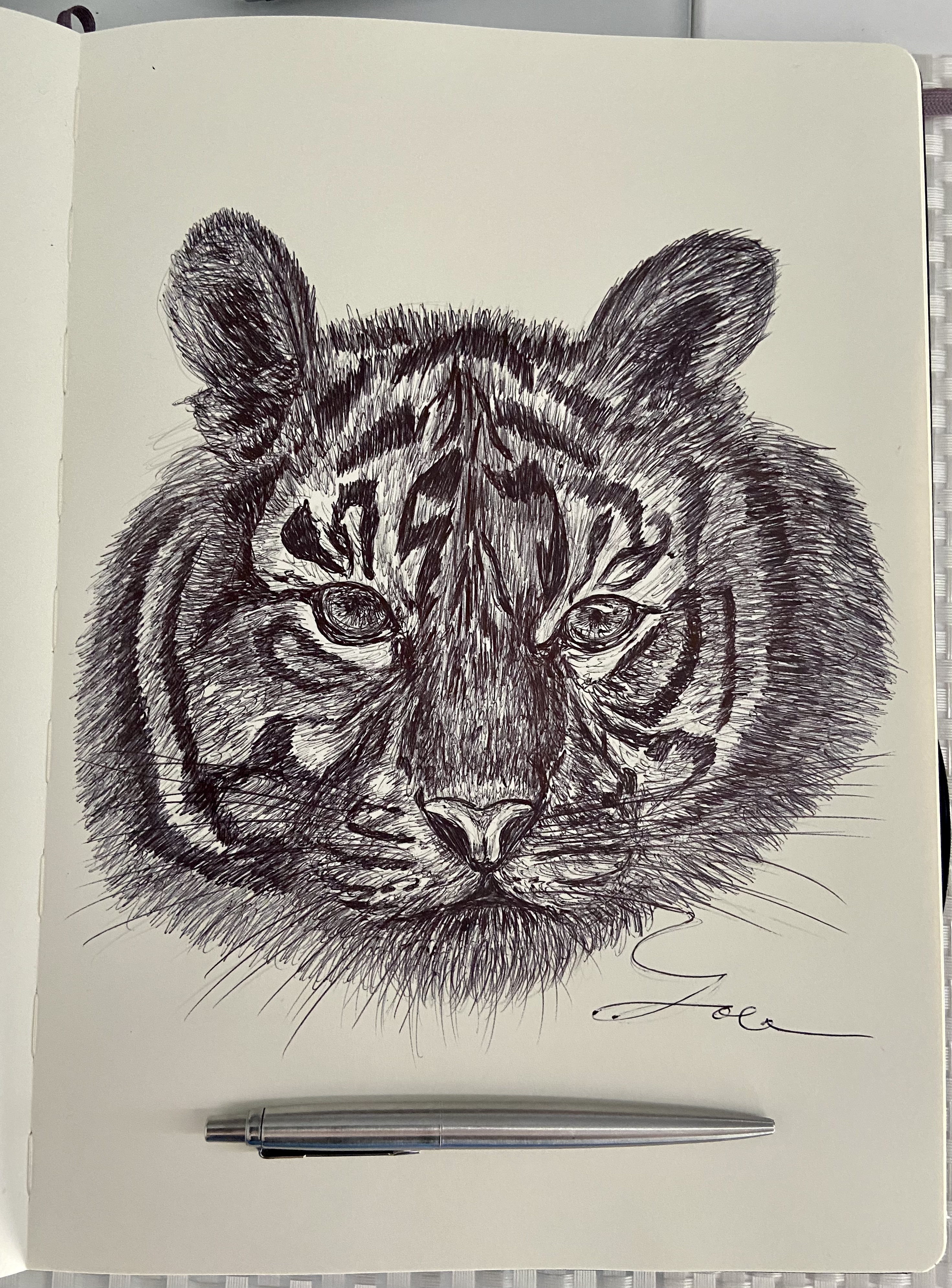 Ballpen Tiger 🐅 🐯