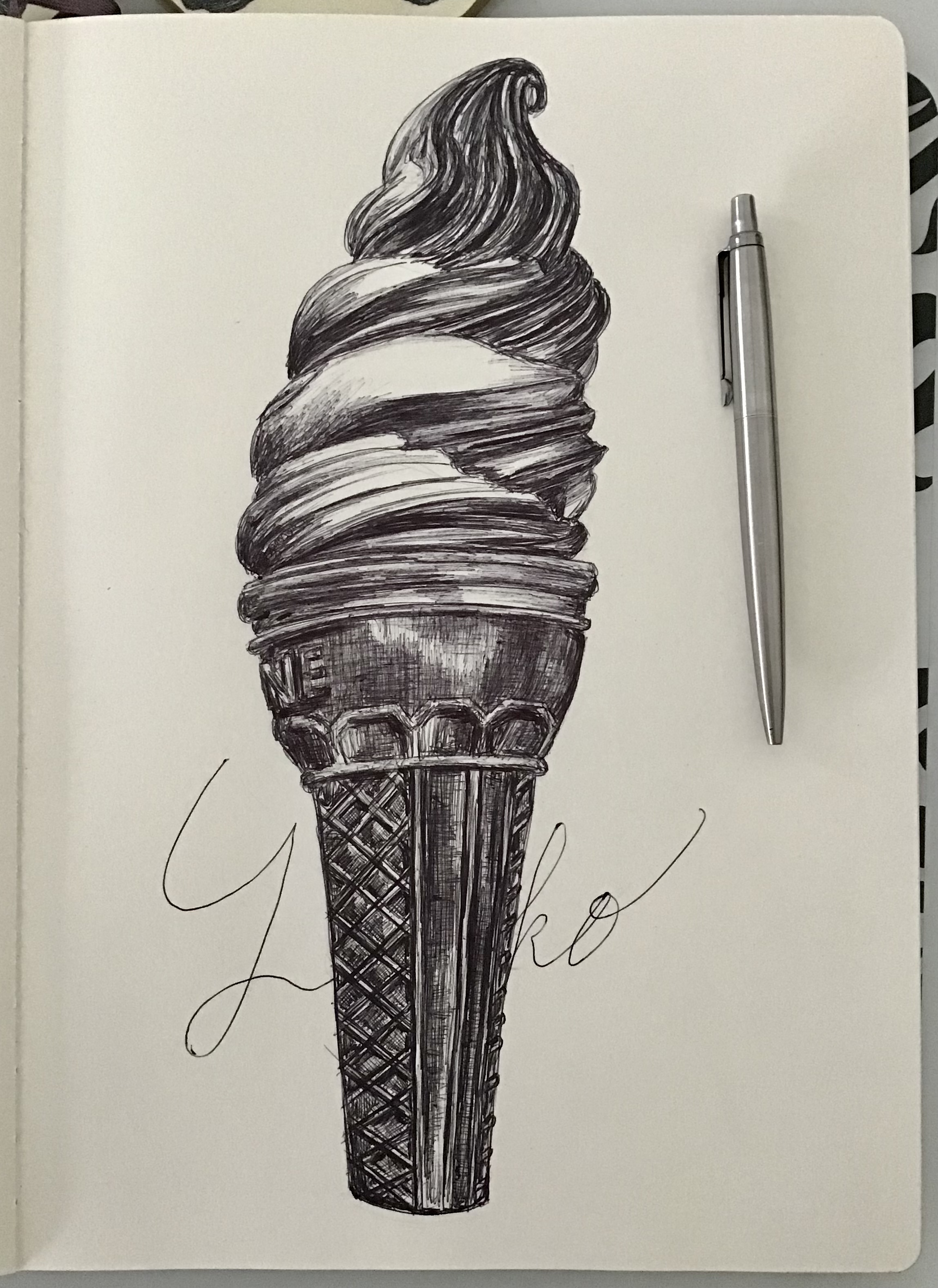 Ballpen Icecream 🍦