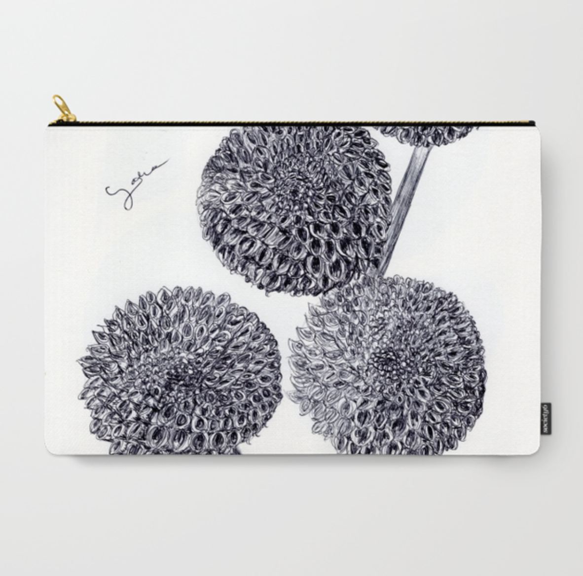 Society6. Ballpen Flower 🌸😃