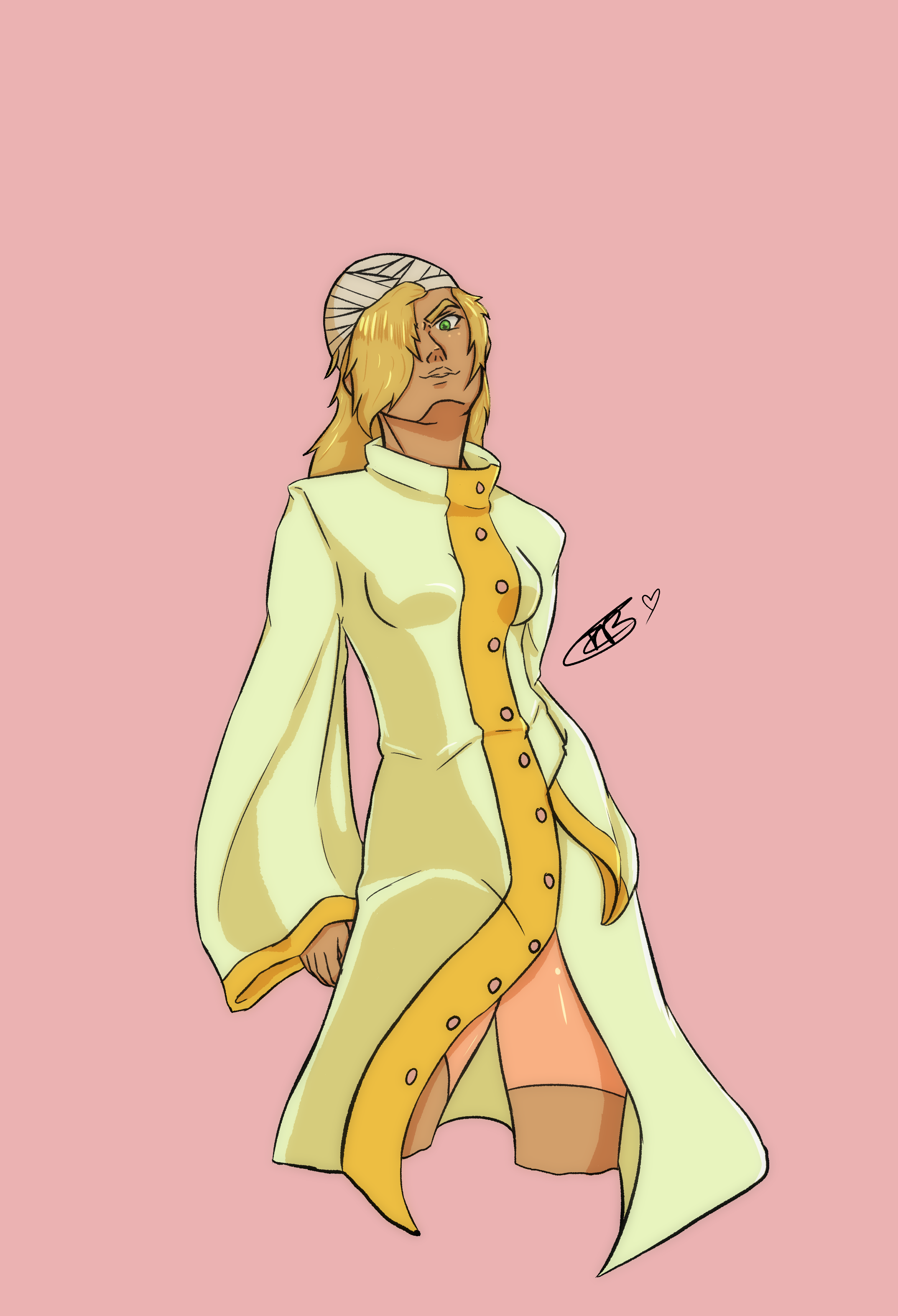My first design for my OC Alath Nefratiti from my novel Howler