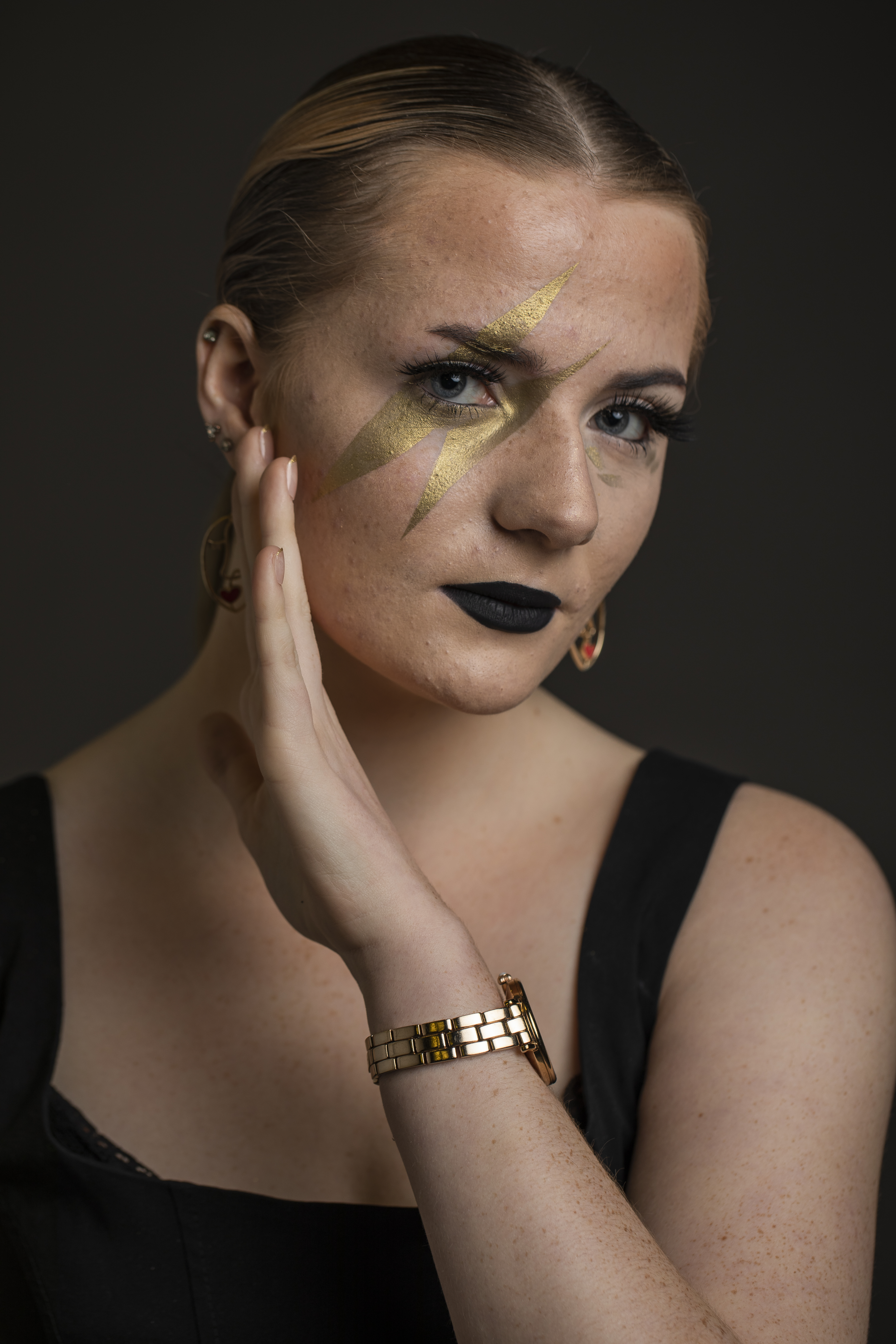 fashion design and hair and makeup