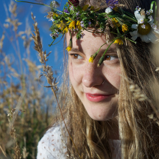 A photograph I took of my friend